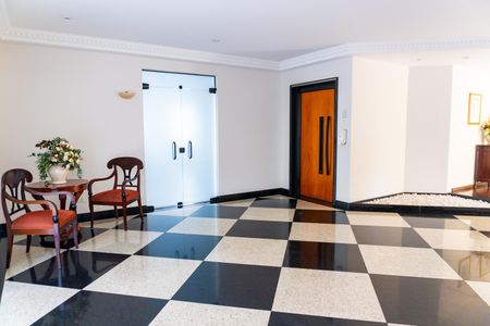 Apartamento para alugar com 123m², 4 quartos e 3 vagasHall social