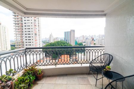 Sacada da Sala de apartamento para alugar com 4 quartos, 123m² em Vila Clementino, São Paulo