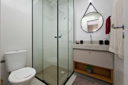 Apartamento para alugar com 67m², 2 quartos e 1 vagaBanheiro da Suíte