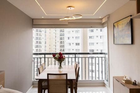 Varanda da Sala de apartamento para alugar com 2 quartos, 54m² em Vila Nair, São Paulo