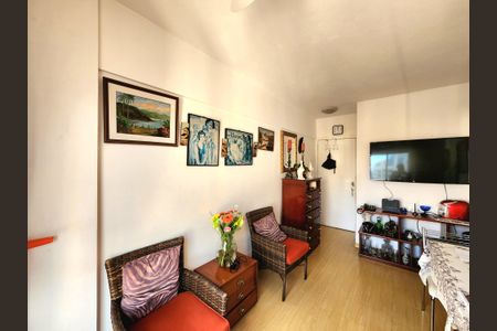 Sala de apartamento à venda com 1 quarto, 37m² em Indianópolis, São Paulo