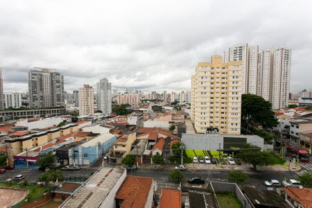 Vista da Varanda gourmet de apartamento à venda com 3 quartos, 100m² em Tatuapé, São Paulo