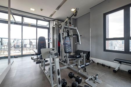 Apartamento à venda com 32m², 1 quarto e 1 vaga Apartamento à venda com 32m², 1 quarto e 1 vagaAcademia