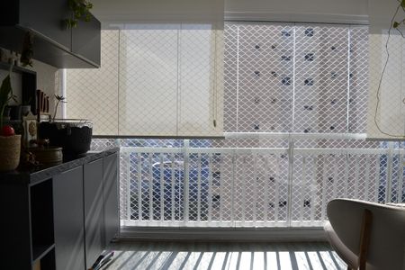 Varanda de apartamento à venda com 2 quartos, 61m² em Vila Apiai, Santo André