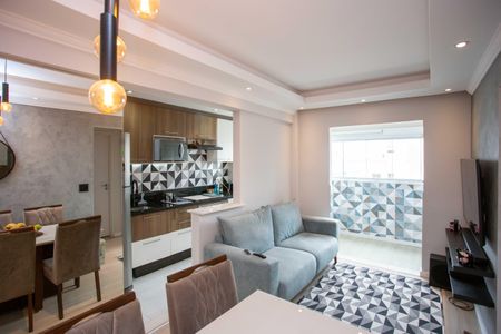 Sala de apartamento à venda com 2 quartos, 50m² em Centro, Diadema