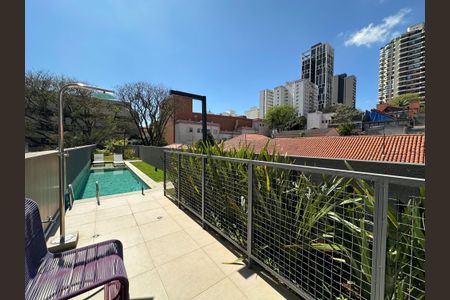 Studio para alugar com 26m², 1 quarto e sem vagaPiscina