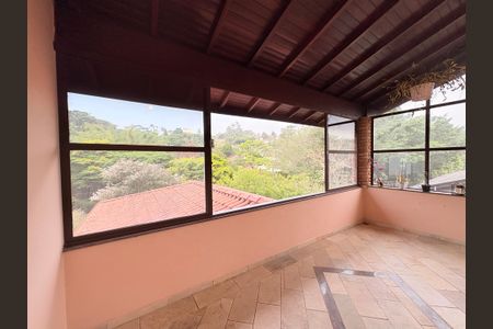 Varanda da Sala de casa de condomínio à venda com 5 quartos, 1000m² em Chácara Malota, Jundiaí