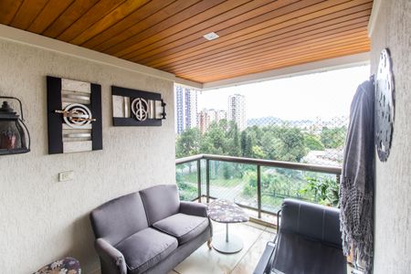 Varanda da Sala de apartamento à venda com 2 quartos, 118m² em Alphaville Industrial, Barueri