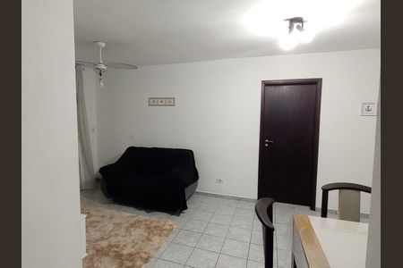 Sala de apartamento para alugar com 1 quarto, 58m² em Guilhermina, Praia Grande