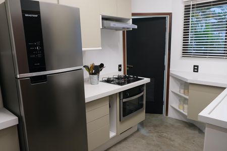 Cozinha de apartamento para alugar com 3 quartos, 140m² em Brooklin, São Paulo