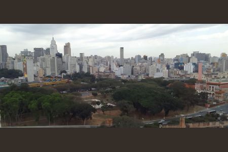 Varanda Vista de apartamento à venda com 1 quarto, 34m² em Brás, São Paulo
