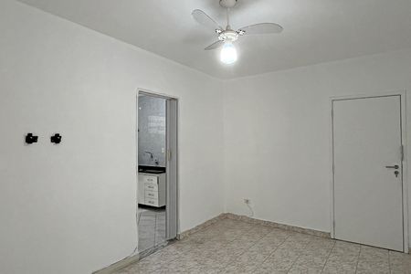 Sala de apartamento para alugar com 1 quarto, 55m² em José Menino, Santos