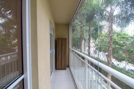 Varanda da Sala de apartamento para alugar com 1 quarto, 31m² em Ferreira, São Paulo