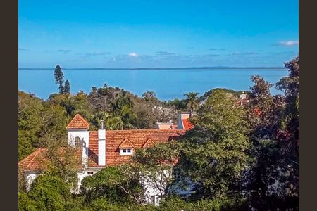 Vista - Sala de casa de condomínio à venda com 3 quartos, 196m² em Tristeza, Porto Alegre