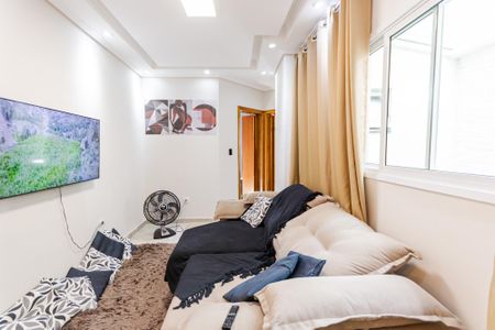 Sala de apartamento à venda com 2 quartos, 42m² em Parque Capuava, Santo André