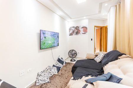 Sala de apartamento à venda com 2 quartos, 42m² em Parque Capuava, Santo André