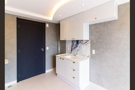 Apartamento à venda com 27m², 1 quarto e sem vaga Apartamento à venda com 27m², 1 quarto e sem vagaCozinha e Área de Serviço