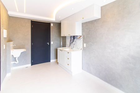 Sala de apartamento à venda com 1 quarto, 27m² em Parque Industrial Tomas Edson, São Paulo