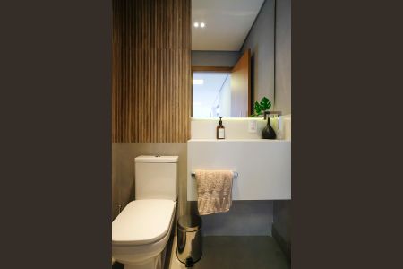 Casa à venda com 183m², 3 quartos e 2 vagasLavabo da área gourmet