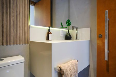 Casa à venda com 183m², 3 quartos e 2 vagasLavabo da área gourmet