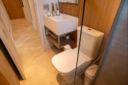 Apartamento à venda com 108m², 2 quartos e 2 vagasBanheiro 