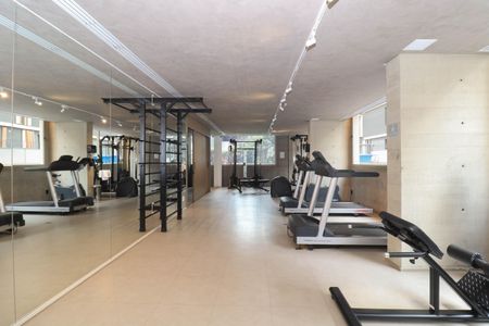 Studio para alugar com 30m², 1 quarto e 1 vaga Studio para alugar com 30m², 1 quarto e 1 vagaAcademia