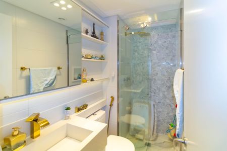 Apartamento à venda com 78m², 2 quartos e 2 vagasBanheiro 