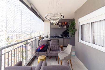 Varanda gourmet de apartamento à venda com 2 quartos, 78m² em Parque da Vila Prudente, São Paulo
