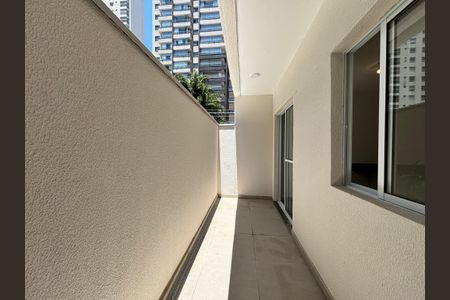 Studio para alugar com 33m², 1 quarto e sem vagaVaranda