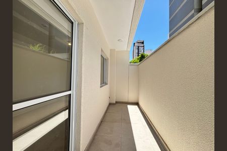 Studio para alugar com 33m², 1 quarto e sem vagaVaranda