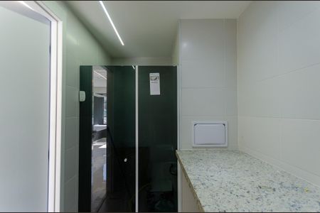 Banheiro de kitnet/studio à venda com 1 quarto, 28m² em Vila Primavera, São Paulo