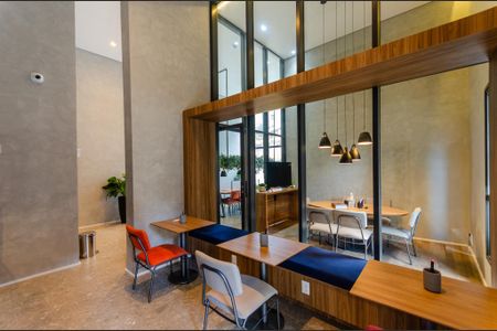 Studio à venda com 28m², 1 quarto e sem vagaCoworking