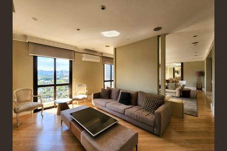 Sala de apartamento à venda com 6 quartos, 313m² em Indianópolis, São Paulo