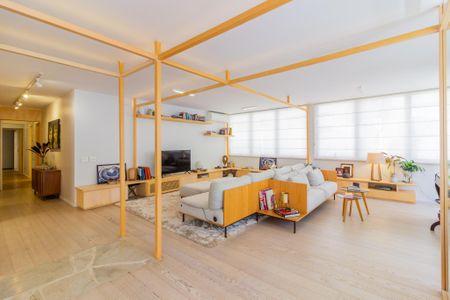 Sala/Cozinha de apartamento à venda com 3 quartos, 257m² em Jardim Paulista, São Paulo