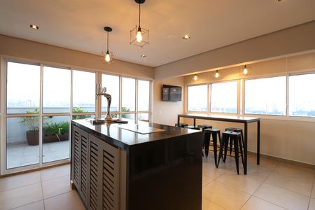 Apartamento à venda com 28m², 1 quarto e sem vagaÁrea comum - Salão de festas