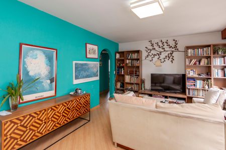 Sala de apartamento à venda com 2 quartos, 74m² em Brooklin, São Paulo