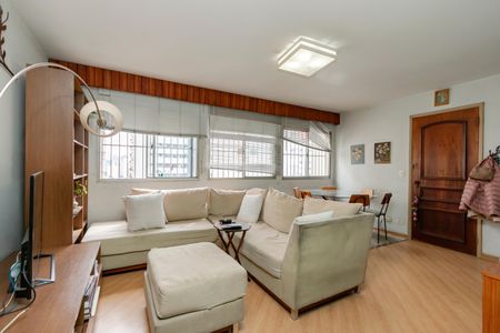 Sala de apartamento à venda com 2 quartos, 74m² em Brooklin, São Paulo