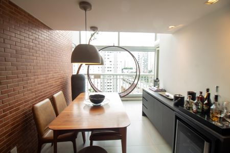 Sala de Jantar de apartamento à venda com 2 quartos, 106m² em Vila Cordeiro, São Paulo