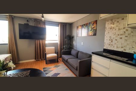 Sala de apartamento para alugar com 1 quarto, 25m² em Bonfim, Osasco