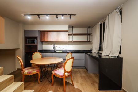 Apartamento à venda com 54m², 1 quarto e 1 vagaCozinha