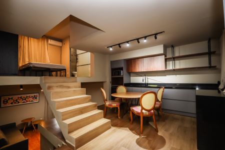 Apartamento à venda com 54m², 1 quarto e 1 vagaCozinha