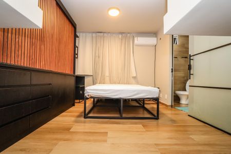 Suíte de apartamento à venda com 1 quarto, 54m² em Vila Tramontano, São Paulo