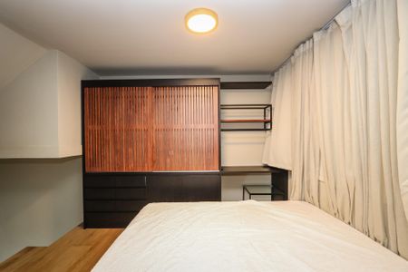 Suíte de apartamento à venda com 1 quarto, 54m² em Vila Tramontano, São Paulo
