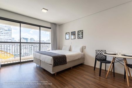 Studio à venda com 42m², 1 quarto e 1 vaga