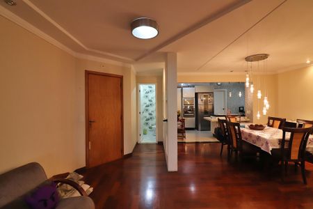 Sala de apartamento à venda com 3 quartos, 133m² em Vila Caminho do Mar, São Bernardo do Campo