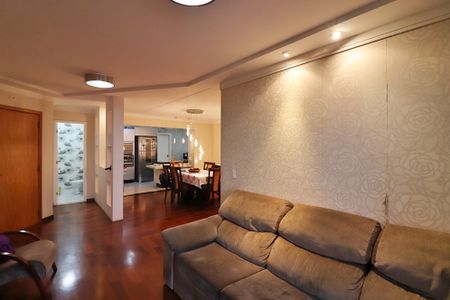 Sala de apartamento à venda com 3 quartos, 133m² em Vila Caminho do Mar, São Bernardo do Campo