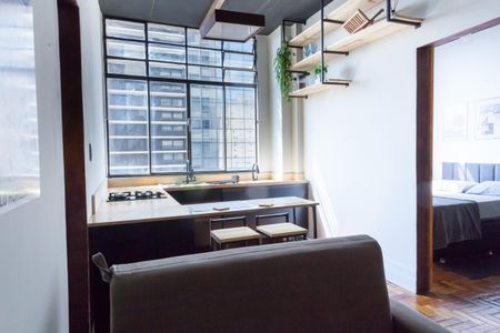 Sala de apartamento à venda com 2 quartos, 50m² em Centro, Belo Horizonte