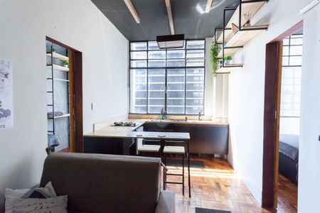 Sala de apartamento à venda com 2 quartos, 50m² em Centro, Belo Horizonte
