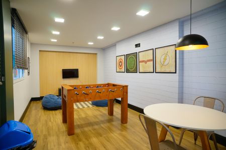 Apartamento à venda com 46m², 2 quartos e sem vagaSalão de jogos