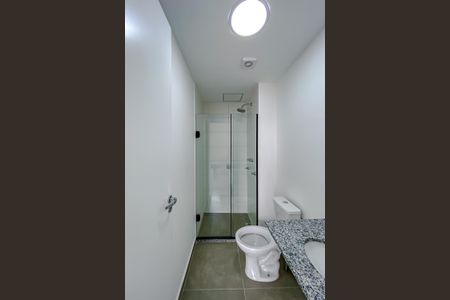 Banheiro de kitnet/studio à venda com 1 quarto, 25m² em Belenzinho, São Paulo